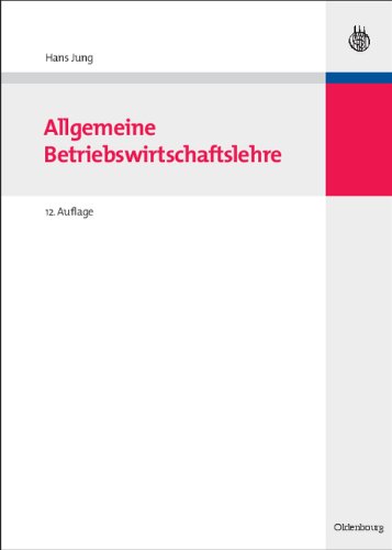 - Allgemeine Betriebswirtschaftslehre