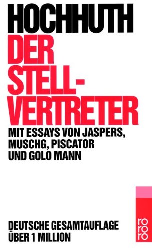 - Der Stellvertreter: Ein christliches Trauerspiel