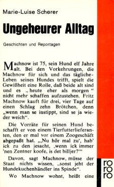  - Ungeheurer Alltag