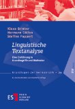  - Textlinguistik: 15 Einführungen