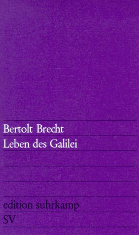 - Leben des Galilei: Schauspiel (edition suhrkamp)