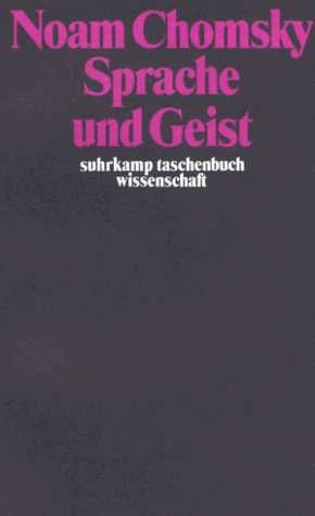 - Sprache und Geist (suhrkamp taschenbuch wissenschaft)