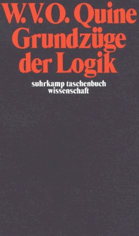 - Grundzüge der Logik (suhrkamp taschenbuch wissenschaft)