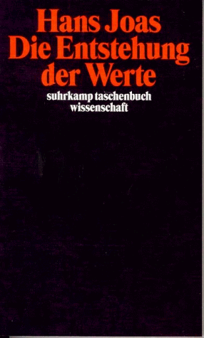 - Die Entstehung der Werte (suhrkamp taschenbuch wissenschaft)