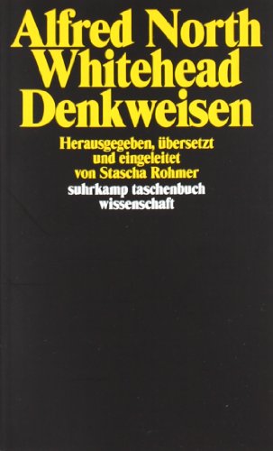  - Denkweisen (suhrkamp taschenbuch wissenschaft)