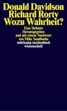 - Wozu Wahrheit?: Eine Debatte (suhrkamp taschenbuch wissenschaft)