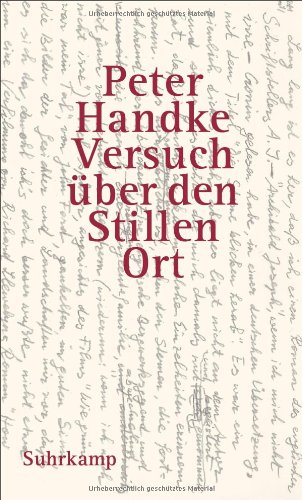 - Versuch über den Stillen Ort