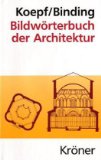  - Wörterbuch der Architektur: Mit 129 Abbildungen