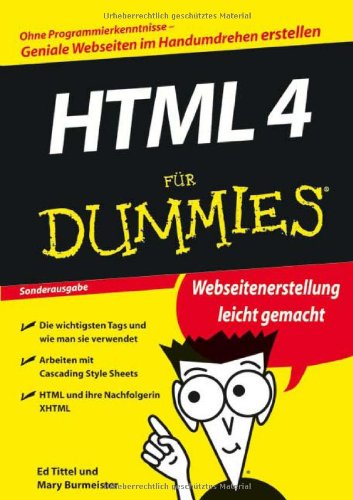  - HTML 4 für Dummies (Fur Dummies)