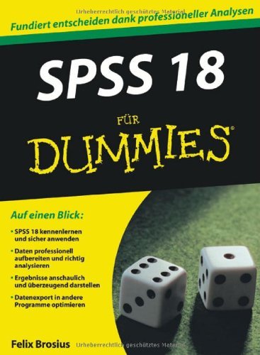 - SPSS 18 für Dummies (Fur Dummies)