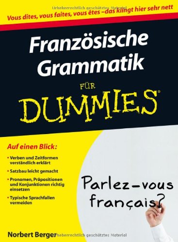 - Französische Grammatik für Dummies (Fur Dummies)