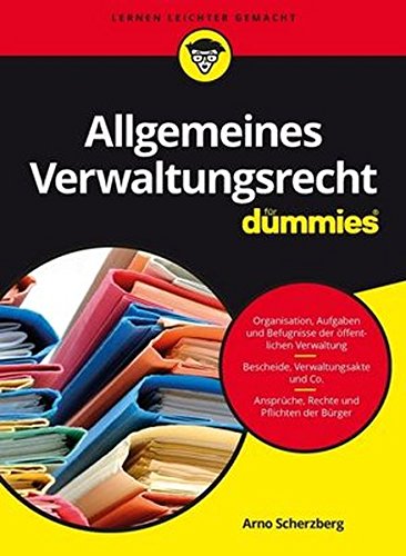  - Allgemeines Verwaltungsrecht für Dummies