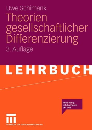 - Theorien Gesellschaftlicher Differenzierung (German Edition)