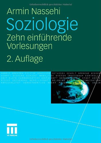 - Soziologie: Zehn einführende Vorlesungen
