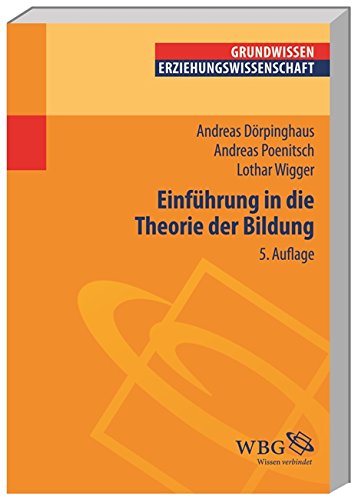 - Einführung in die Theorie der Bildung