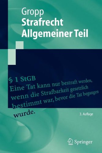 - Strafrecht Allgemeiner Teil (Springer-Lehrbuch) (German Edition)