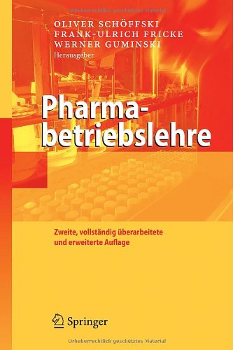  - Pharmabetriebslehre