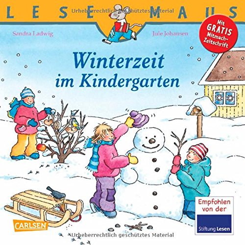  - LESEMAUS, Band 8: Winterzeit im Kindergarten