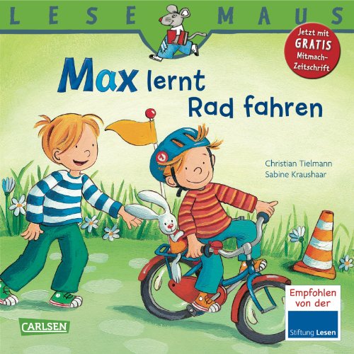 - LESEMAUS, Band 20: Max lernt Rad fahren