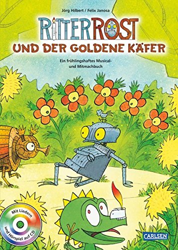  - Ritter Rost und der goldene Käfer: Buch mit CD