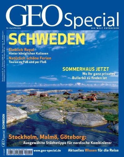 - GEO Special 2/2009: Schweden: Stockholm, Malmö, Göteborg: Ausgewählte Städtetipps für nordische Kombinierer