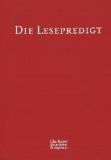  - Lesepredigten, Perikopenreihe I: Die Lesepredigt 2014/2015: Mit CD-ROM. Loseblattausgabe