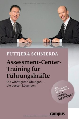 - Assessment-Center-Training für Führungskräfte: Die wichtigsten Übungen - die besten Lösungen