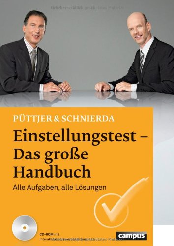  - Einstellungstest - Das große Handbuch: Alle Aufgaben, alle Lösungen