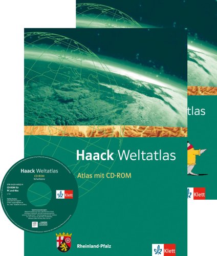 - Haack Weltatlas für die Sekundarstufe I. Mit 1 CD-ROM und 1 Arbeitsheft. Ausgabe für Rheinland-Pfalz