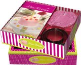  - Köstliche Mini-Kuchen. Mini-Kuchen-Set: Rezeptbuch + 3 dekorative Geschenkkartons