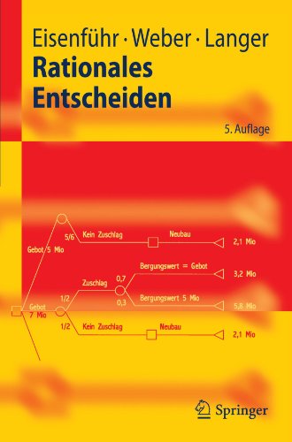 - Rationales Entscheiden (Springer-Lehrbuch)