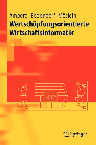  - Springer-Lehrbuch: Wertschöpfungsorientierte Wirtschaftsinformatik