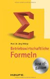  - Formelsammlung Betriebswirtschaft