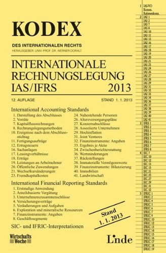 - KODEX Internationale Rechnungslegung IAS/IFRS 2013