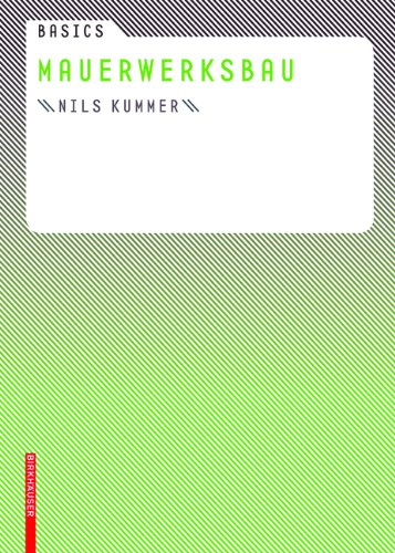  - Basics Mauerwerksbau (Basics (Deutsch))