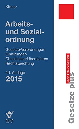 - Arbeits- und Sozialordnung