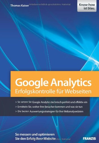 - Google Analytics - Erfolgskontrolle für Webseiten