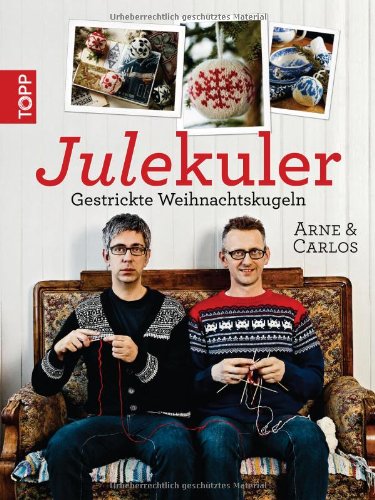 - Julekuler: Gestrickte Weihnachtskugeln