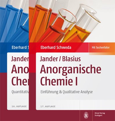 - Package: Jander/Blasius Anorganische Chemie I+II: Einführung & Qualitative Analyse / Quantitative Analyse & Präparate