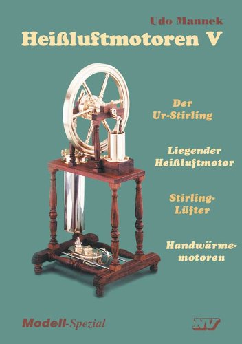  - Heissluftmotoren V: Der Ur-Stirling, Liegender Heissluftmotor, Stirling-Lüfter, Handwärmemotoren