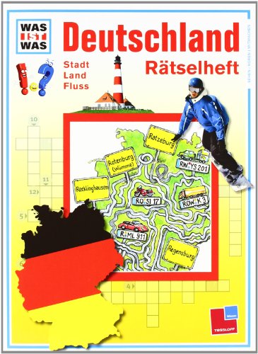  - Was ist was: Rätselheft Deutschland, Stadt, Land, Fluss
