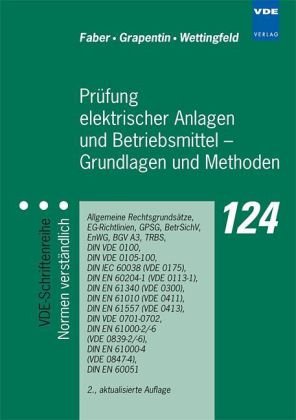  - Prüfung elektrischer Anlagen und Betriebsmittel - Grundlagen und Methoden: Allgemeine Rechtsgrundsätze, EG-Richtlinien, GPSG, BetrSichV, EnWG, BGV A3, ... DIN EN 61000-4 (VDE 0847-4), DIN EN 60051