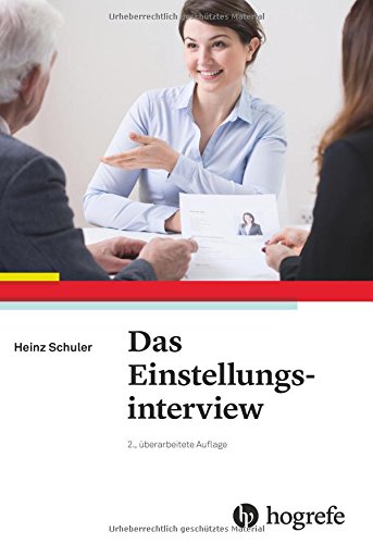 - Das Einstellungsinterview