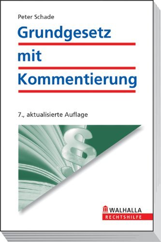  - Grundgesetz mit Kommentierung
