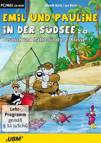  - Emil und Pauline in der Südsee 2.0 - Deutsch und Mathe für die 2. Klasse (CD-ROM)