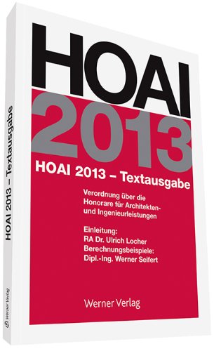  - HOAI 2013 - Textausgabe