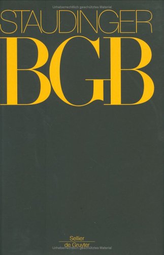  - Kommentar zum Bürgerlichen Gesetzbuch mit Einführungsgesetz und Nebengesetzen, Einleitung zum Sachenrecht; Paragraphen 854-882