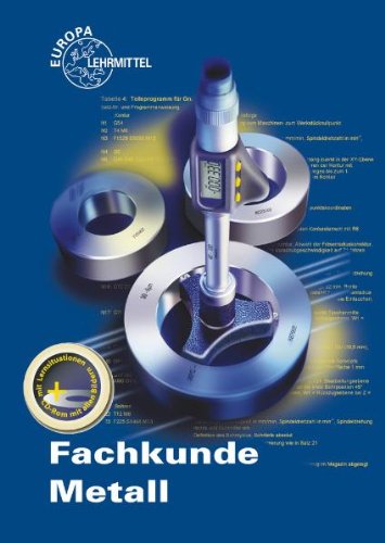 - Fachkunde Metall mit CD-ROM
