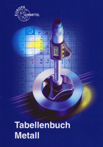 - Tabellenbuch Metall (mit Formelsammlung)