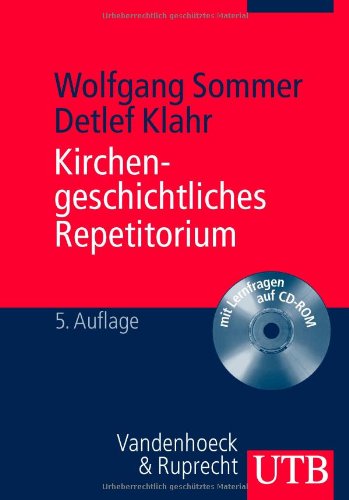 - Kirchengeschichtliches Repetitorium. Zwanzig Grundkapitel der Kirchen-, Dogmen und Theologiegeschichte. Mit Lernfragen auf CD-ROM